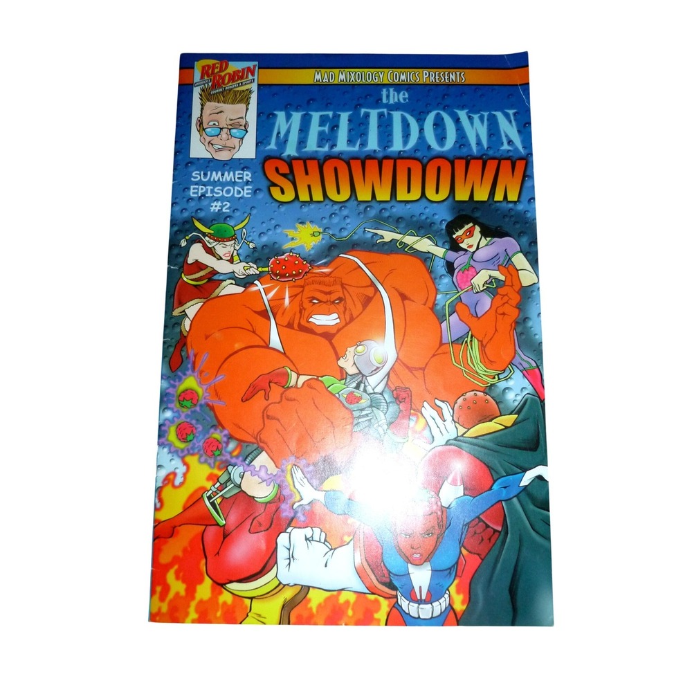 Red Robin Mad Mixology Comics The Meltdown Showdown Episode 2‎ Eli Stone